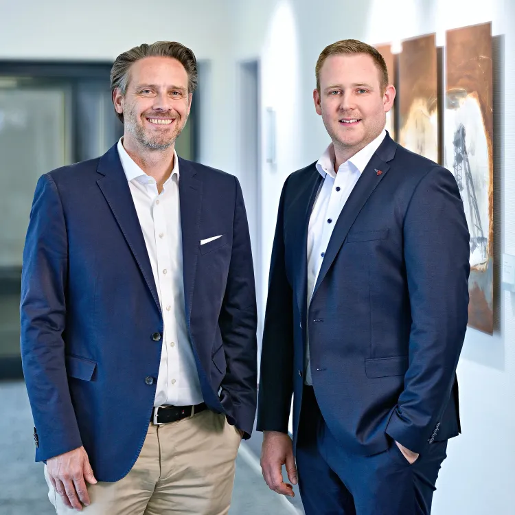 Lars Brockmann und Michael Wirtz sind Geschäftsführer der 4sConsult GmbH Foto von den Geschäftsführern der 4sConsult GmbH