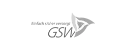 Logo GSW Kamen, Bönen, Bergkamen Logo und Schriftzug der GSW Gemeinschaftsstadtwerke GmbH Kamen, Bönen, Bergkamen.