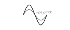 Logo WPE Elektrotechnik Bildmotiv und Schriftzug der WPE Elektrotechnik GmbH für Elektrotechnik und Wartung.